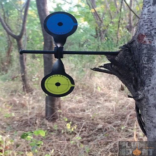 Wood Pecker Metal Target Spinners Plinksport