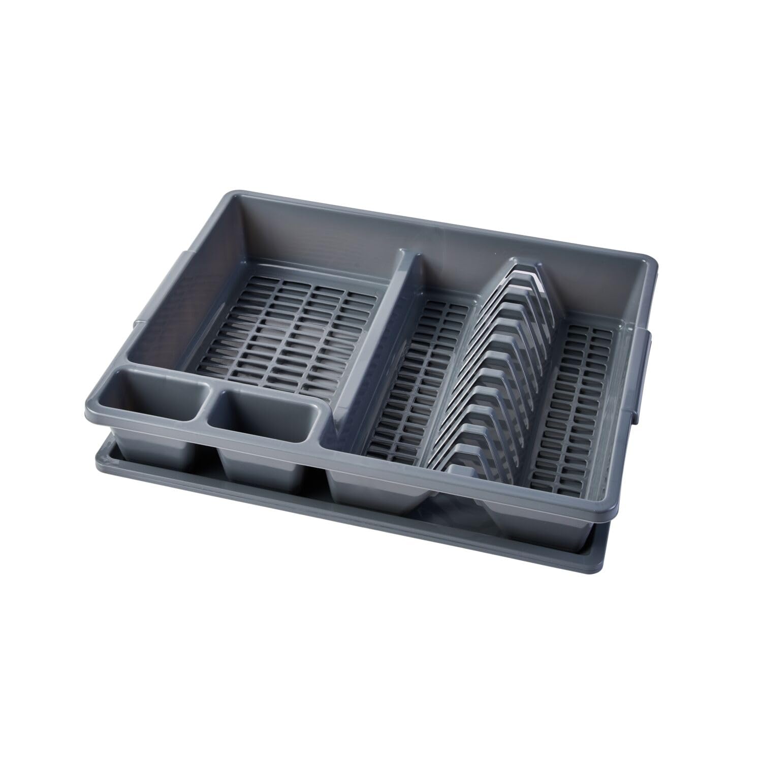 Lakeland Grey Plastic Dish Rack