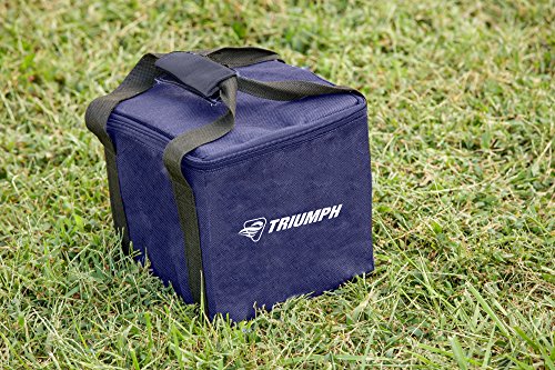 image for Triumph Sports Competition 100mm Resin Bocce Ball Outdoor Game Set wit