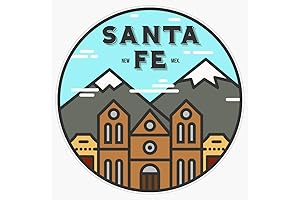 Santa Fe New Mexico - Day Sticker Vinyl Decal Wall Laptop Window...