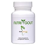 NutriGout Uric Acid Cleanse Supplement w/Turmeric, Celery Seed, Bromelain, Milk Thistle, Dandelion and Chanca Piedra, 60 Vegetarian Capsules of 500 mg Each