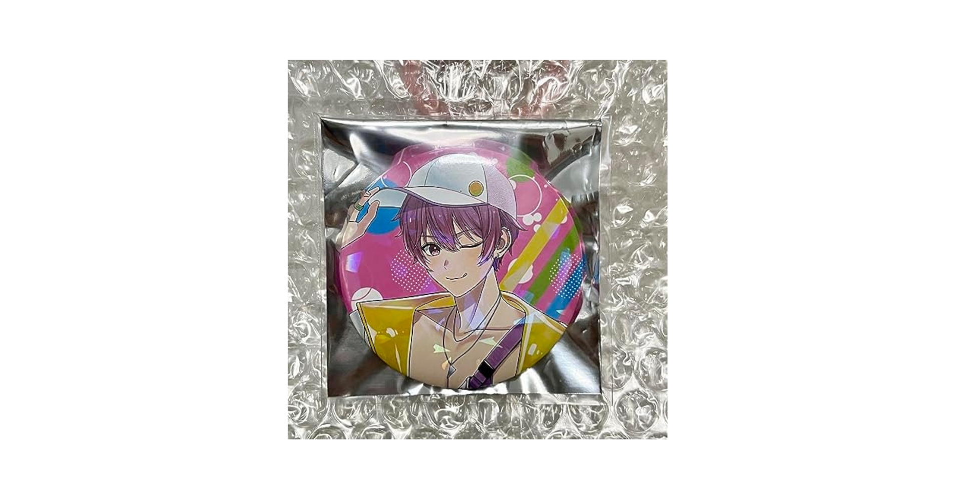 Amazon | いれいす 缶バッジ ないこ 夏大将 | バッジ | おもちゃ