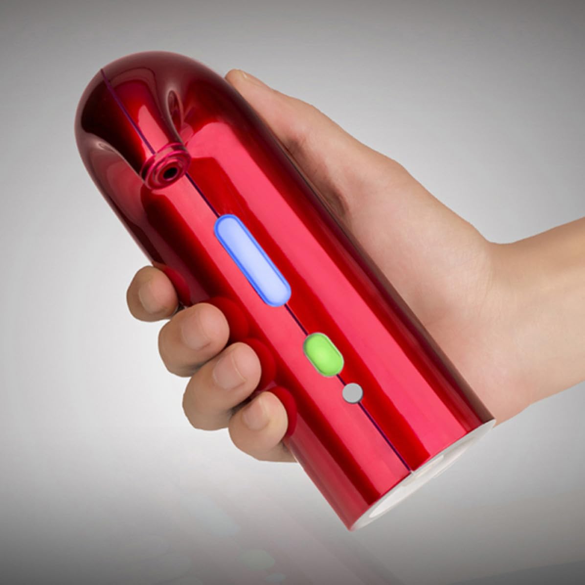 Aérateur de Vin Électrique Portable 1500 Mah, Rouge, Abs