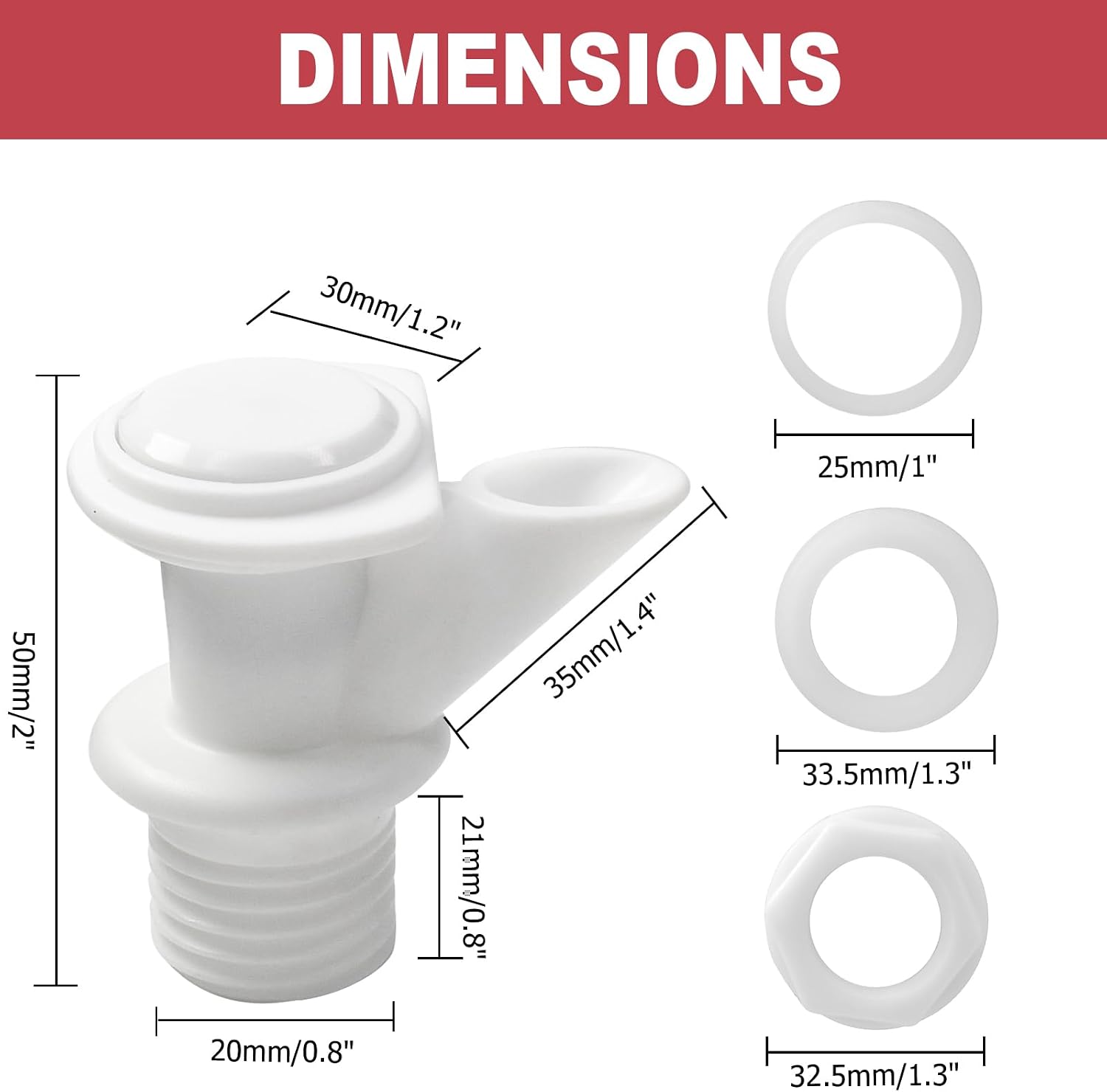 Bonsicoky Push Button Water Spigot