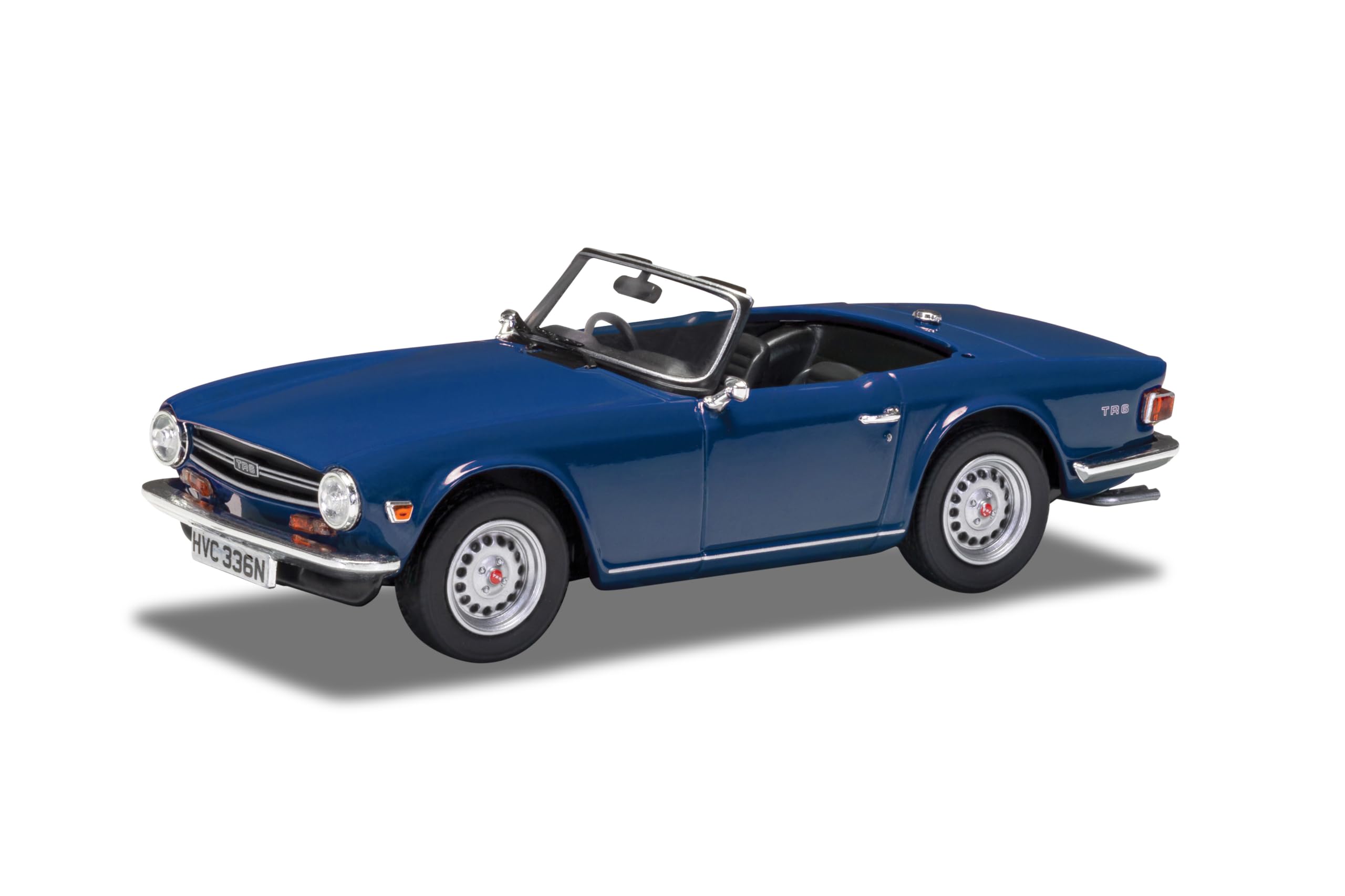 Corgi VA14703 Triumph TR6, French Blue, Vanguards, for ages A14+
