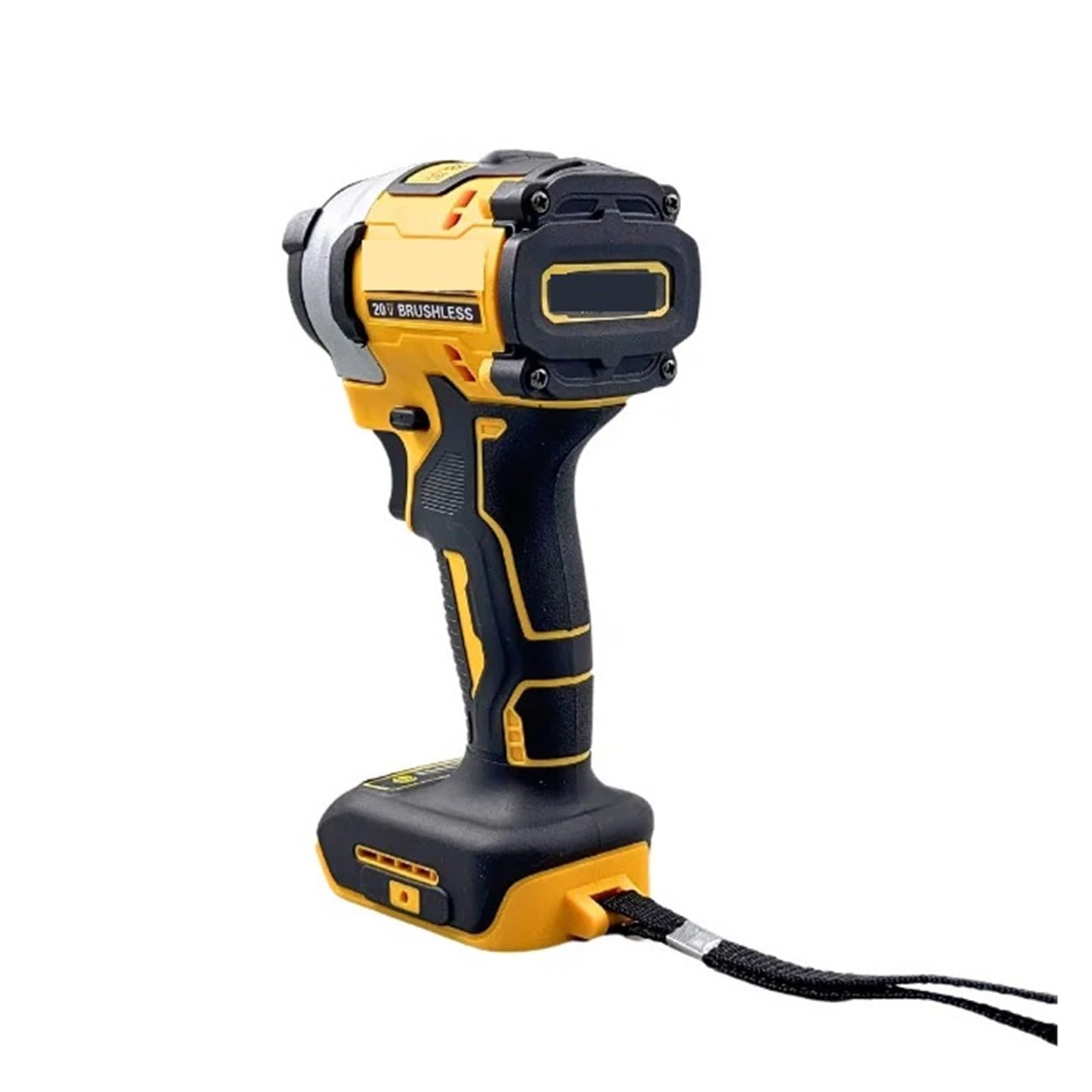 Llave de Impacto Llave De Impacto Sin Escobillas Inalámbrica, Batería De Litio De 20V, 1/2 ", 2800 RPM, 205NM, Llave Eléctrica De Velocidad Variable De Torsión