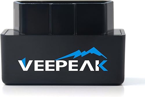 Veepeak Mini WiFi OBD II - Adaptador de escáner para coche comprobación de luz lector de códigos de diagnóstico herramienta de escaneo para iOS y