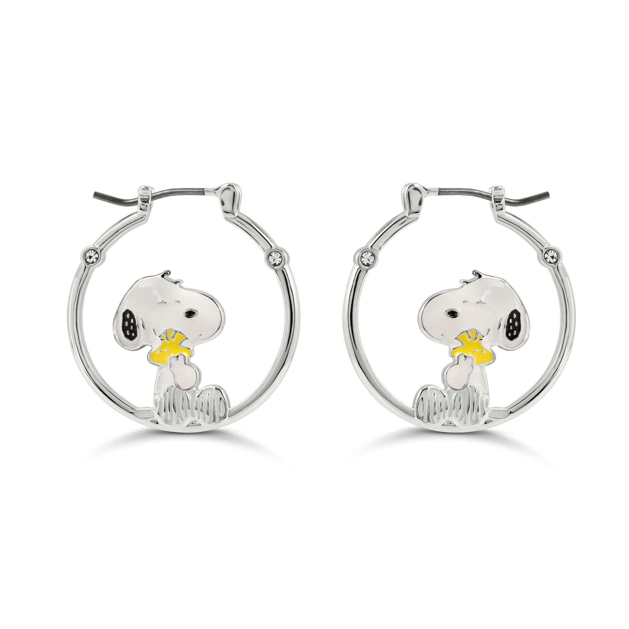 Pendientes de aro Peanuts antialérgicos de Snoopy para orejas sensibles 5