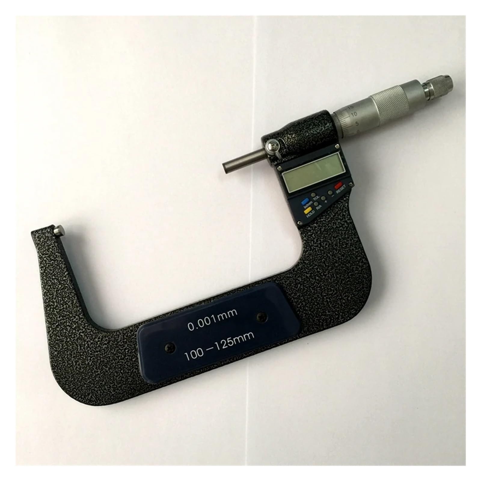 Micrómetro digital Micrómetro digital electrónico de 0,001 mm Micrómetros exteriores de 100-125 mm Calibre de 4-5" Medidor con punta de carburo Herramientas de medición