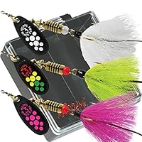 Algopix Similar Product 2 - Mepps Black Fury Dressed Bass Fishing