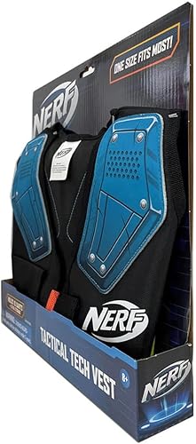 Miniatura 2 de NERF Chaleco táctico Tech, Negro -