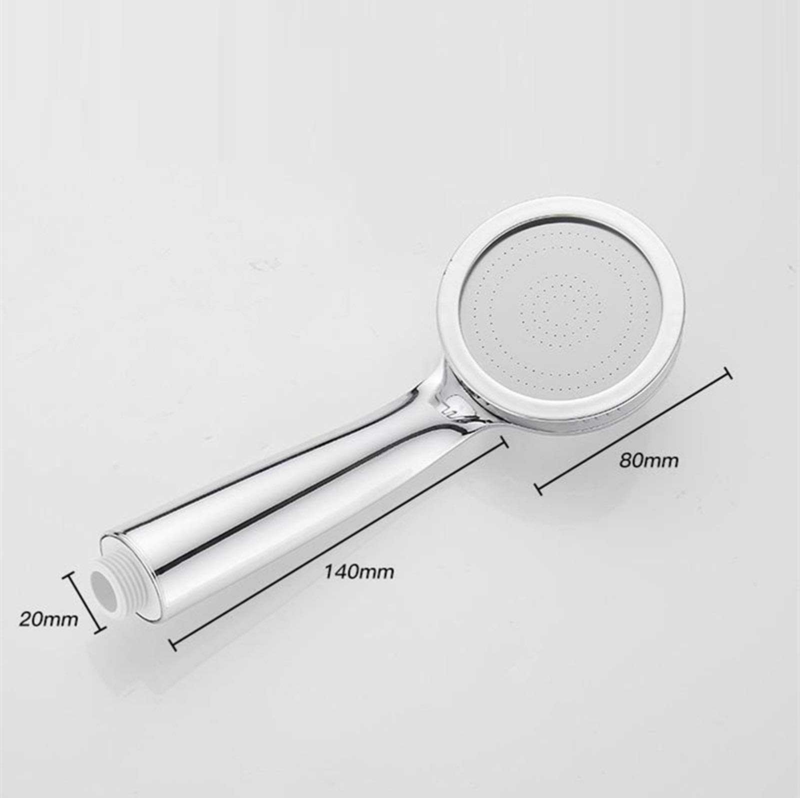 Duschköpfe,Duschkopf Filter, Duschkopf, Handbrause, Duschkopf, Handbrause, ABS-Duschkopf-Set, Wasserduschkopf, Super-Niedrigdruck-Verstärkung, badsparender Abs-Chrom-Jet