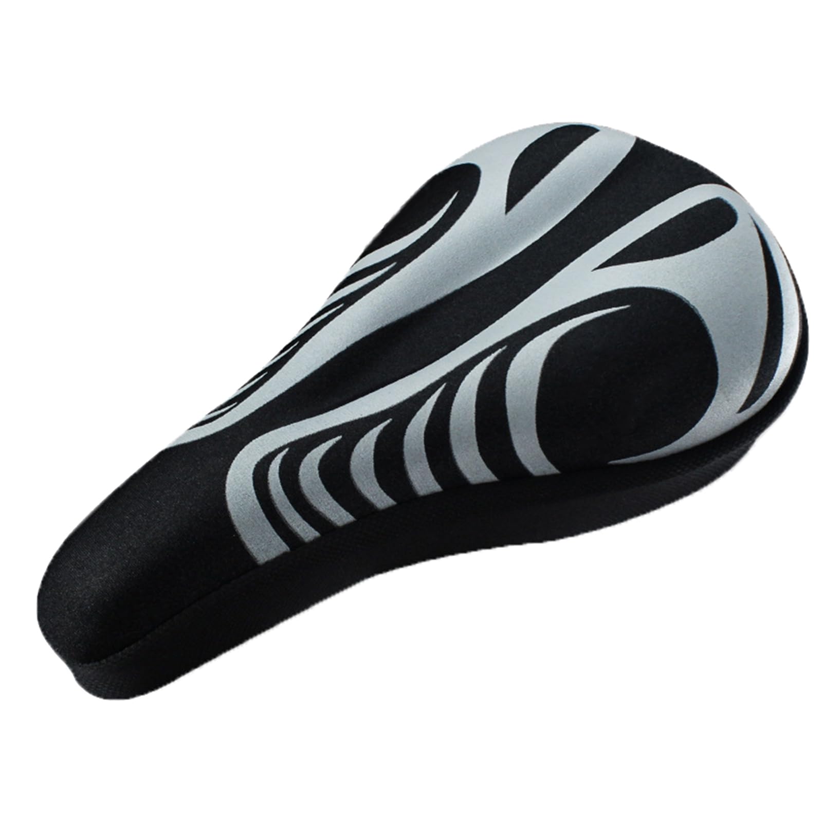 Qinlenyan Bike Saddle MTB Road Bike Seat Padded Universal Grey
