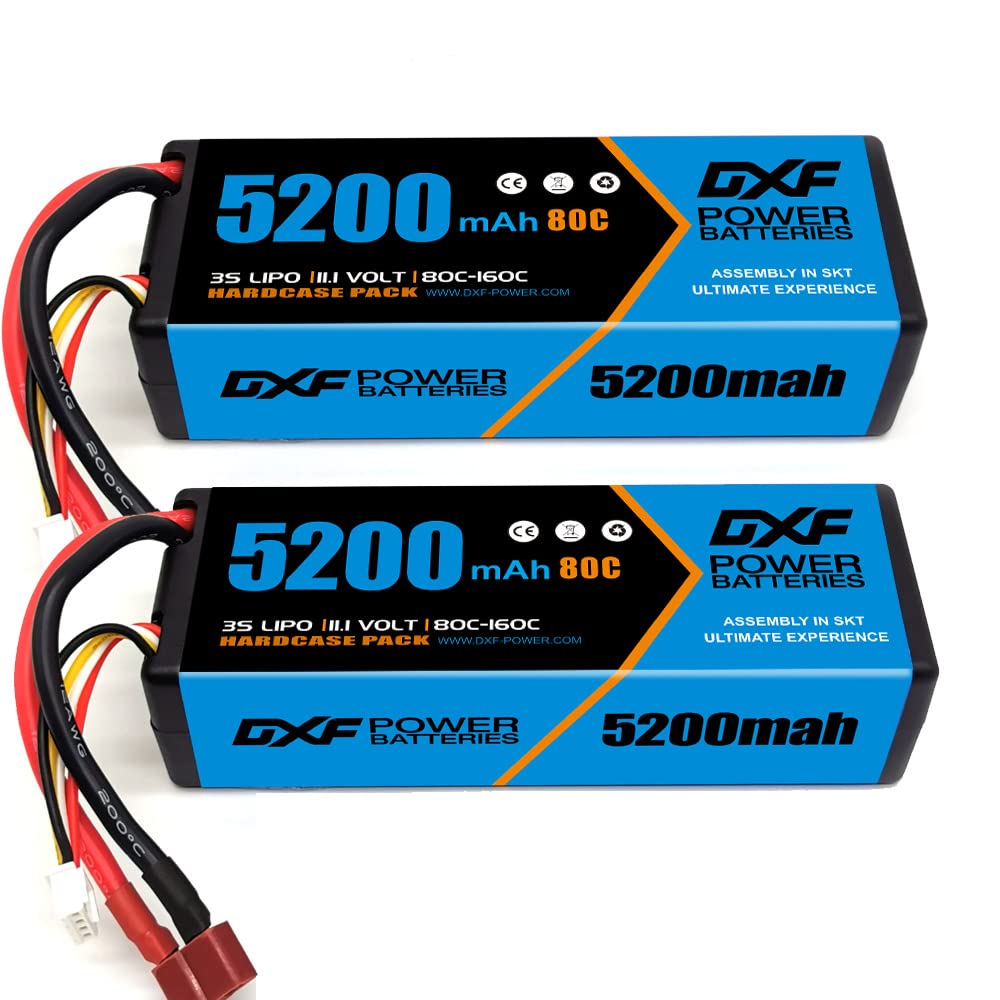 Batteria Zeee 3S Lipo 5200mAh 11.1V 80C - Per Auto RC E Modellini