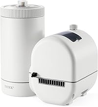 INTEX C2500 Krystal Clear Cartridge Filter Pump for Above Ground Pools: 2500 GPH Pump Flow Rate