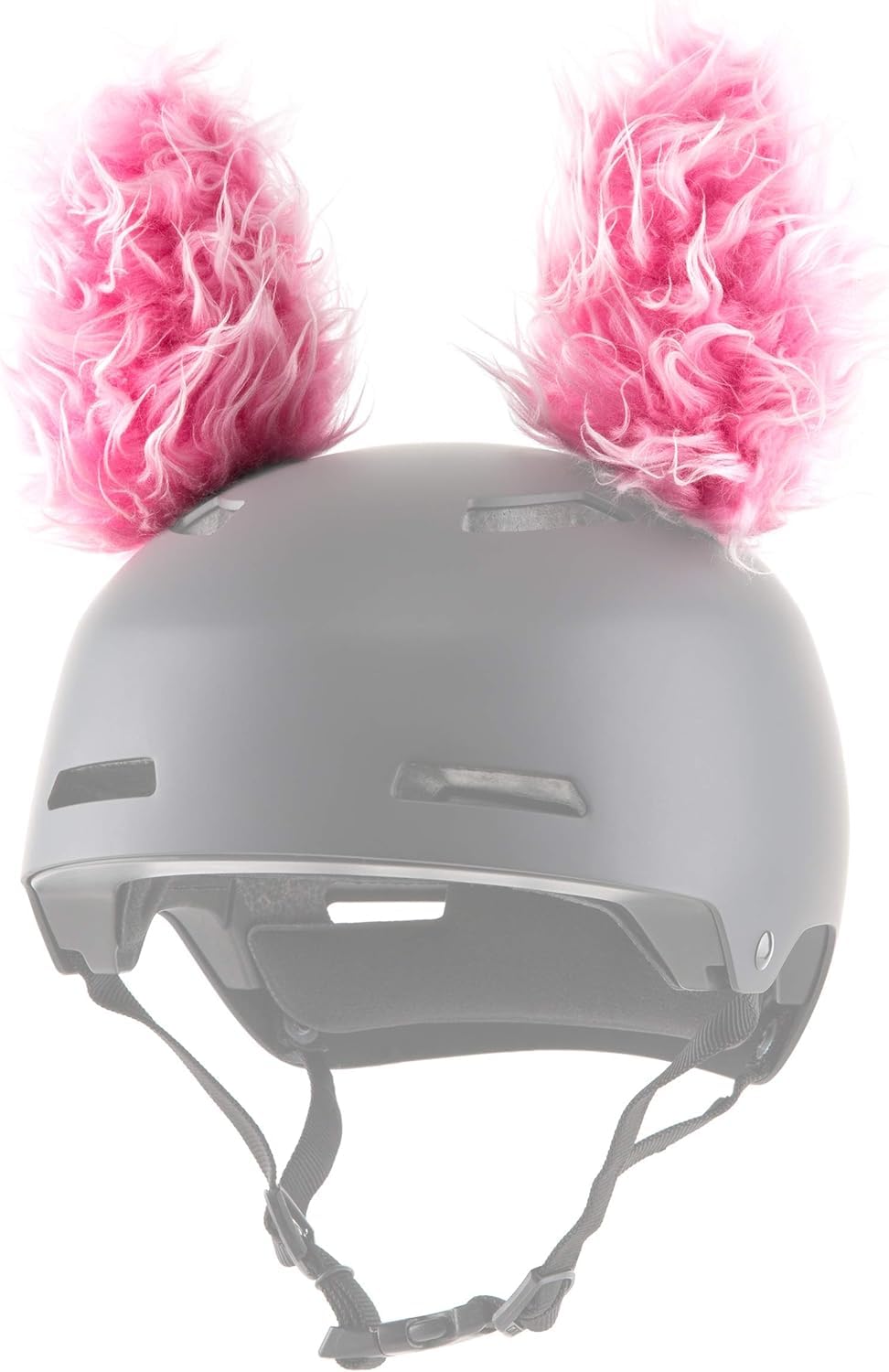 ParaWild Lynx Helmet Accessories w/Sticky Hook & Loop Fastener Adhesive (Helmet not Included), Fun Helmet Bunny/Rabbit Ears/Covers for Snowboarding, Skiing, Biking for Kids, Toddlers and Adults