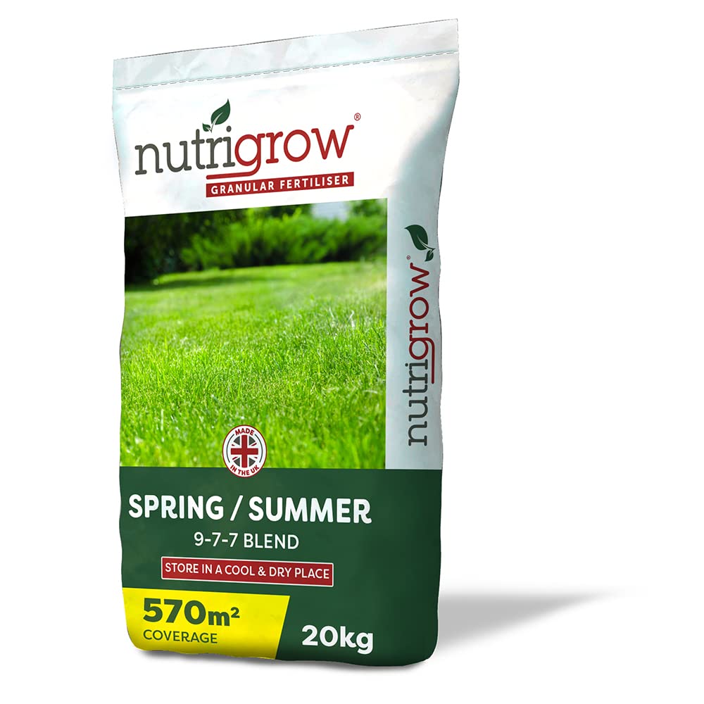 – Nutrigrow Spring Lawn Fertiliser Blended 9-7-7 20kg