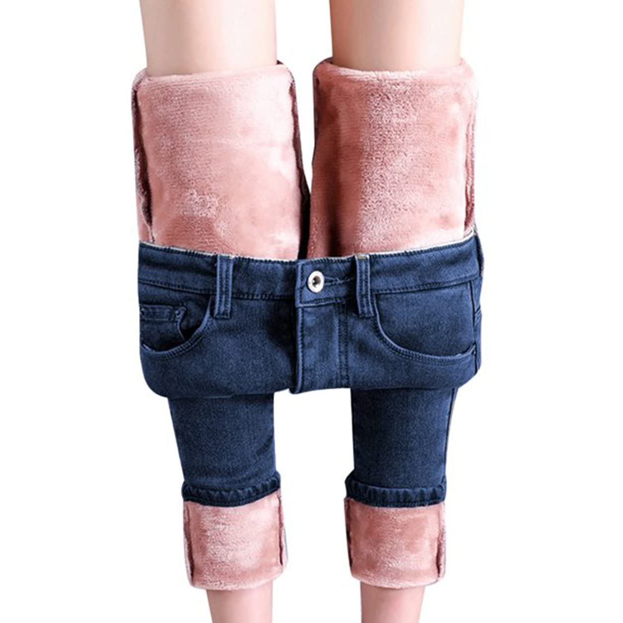 amazon fleece lined jeans