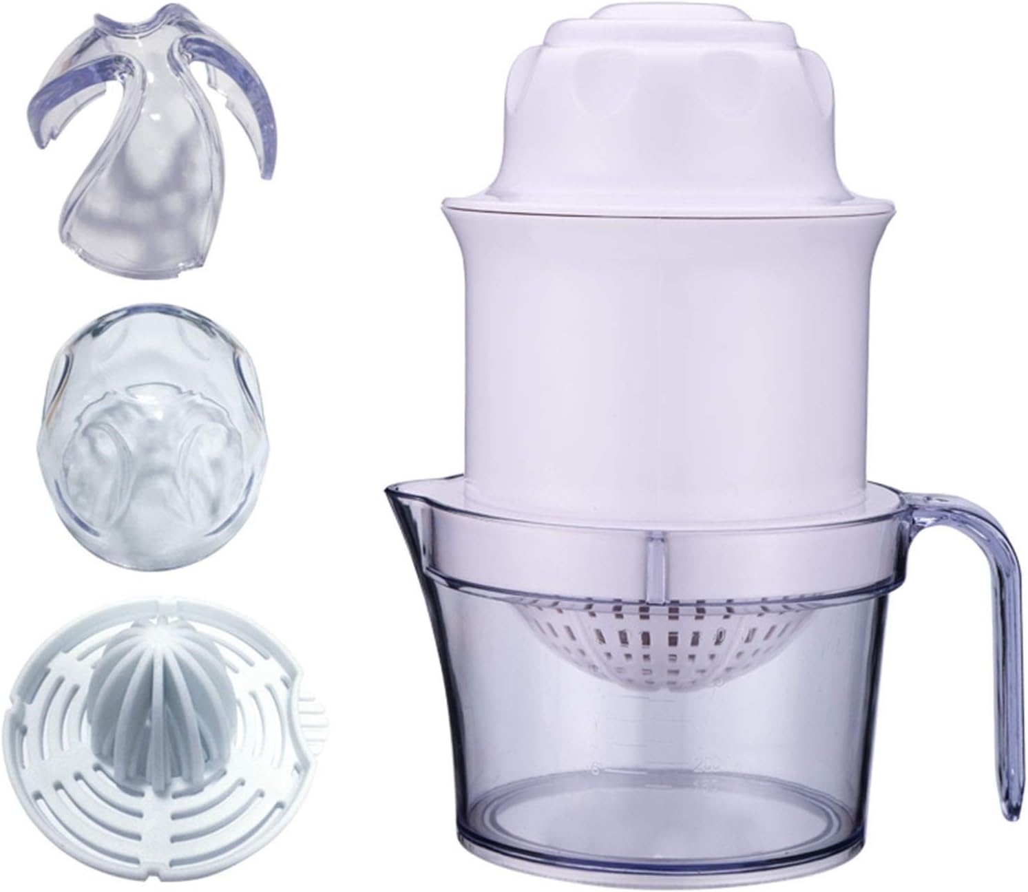 Spremiagrumi Manuale ， Spremiagrumi Manuale Spremiagrumi Manuale Piccolo Spremiagrumi A Manovella Frullatore Manuale Domestico Spremiagrumi Spremiagrumi In Plastica Exprimidor Cucina (Color : Black 1)