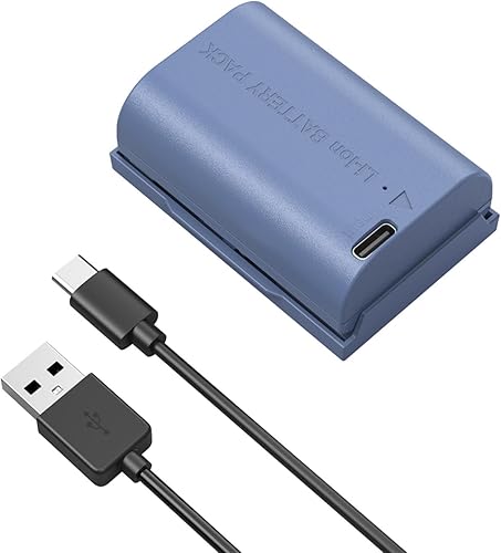 SMALLRIG Batería LP-E6P, batería de repuesto USB-C de 2520 mAh para Canon EOS R5 Mark II, R6 Mark II R5, R6, R7, 5D Mark II, 5D Mark