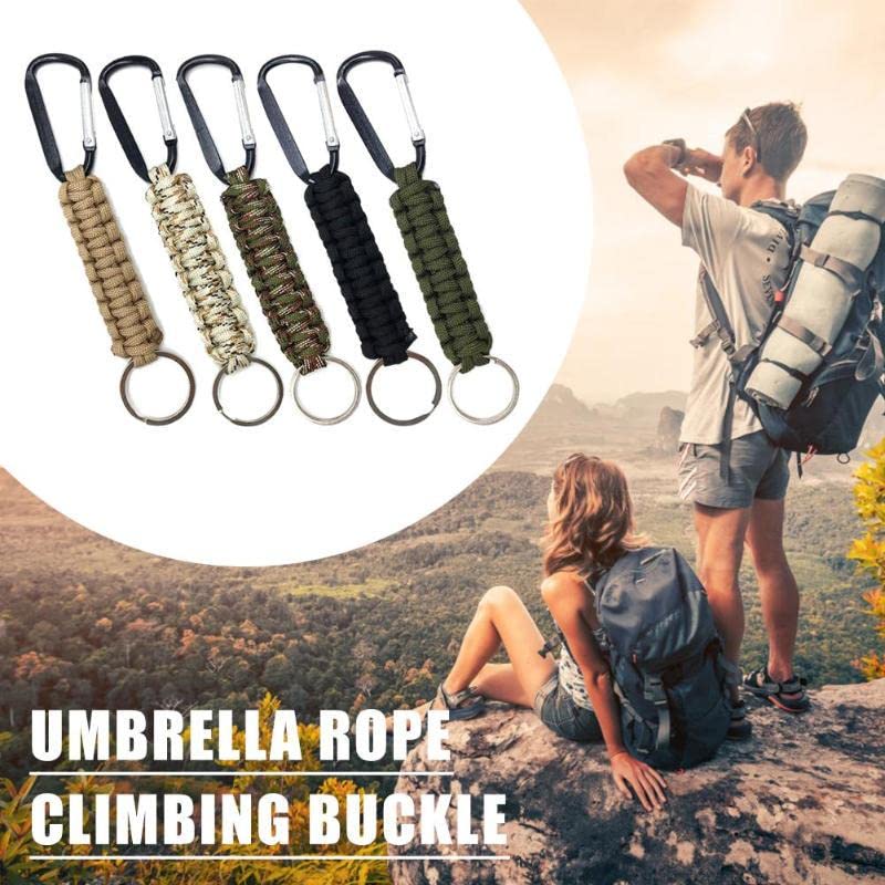 Hercules Paracord Lanyard With Carabiner - Survival Tactical Keychain, 550lb Strength