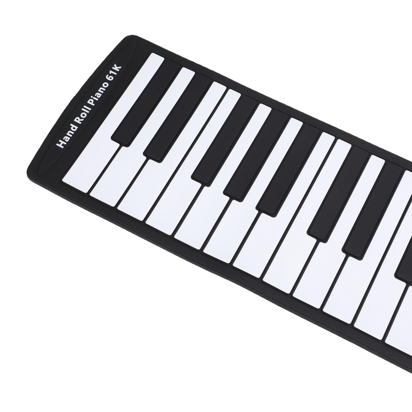 Pianoforte Portatile Arrotolabile a 61 Tasti per Principianti, Tastiera Digitale Pieghevole con modalità di Insegnamento MIDI a 128 Toni con Altoparlante per Cuffie