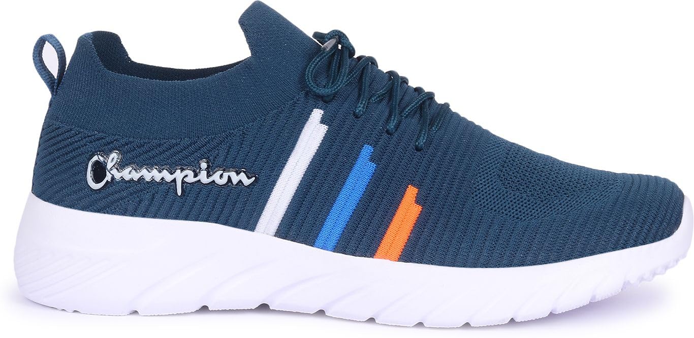 Champ Casual Shoe with Mesh Upper Lightweight Comfortable Mid Top Sneaker Shoes for Men's & Boy's
