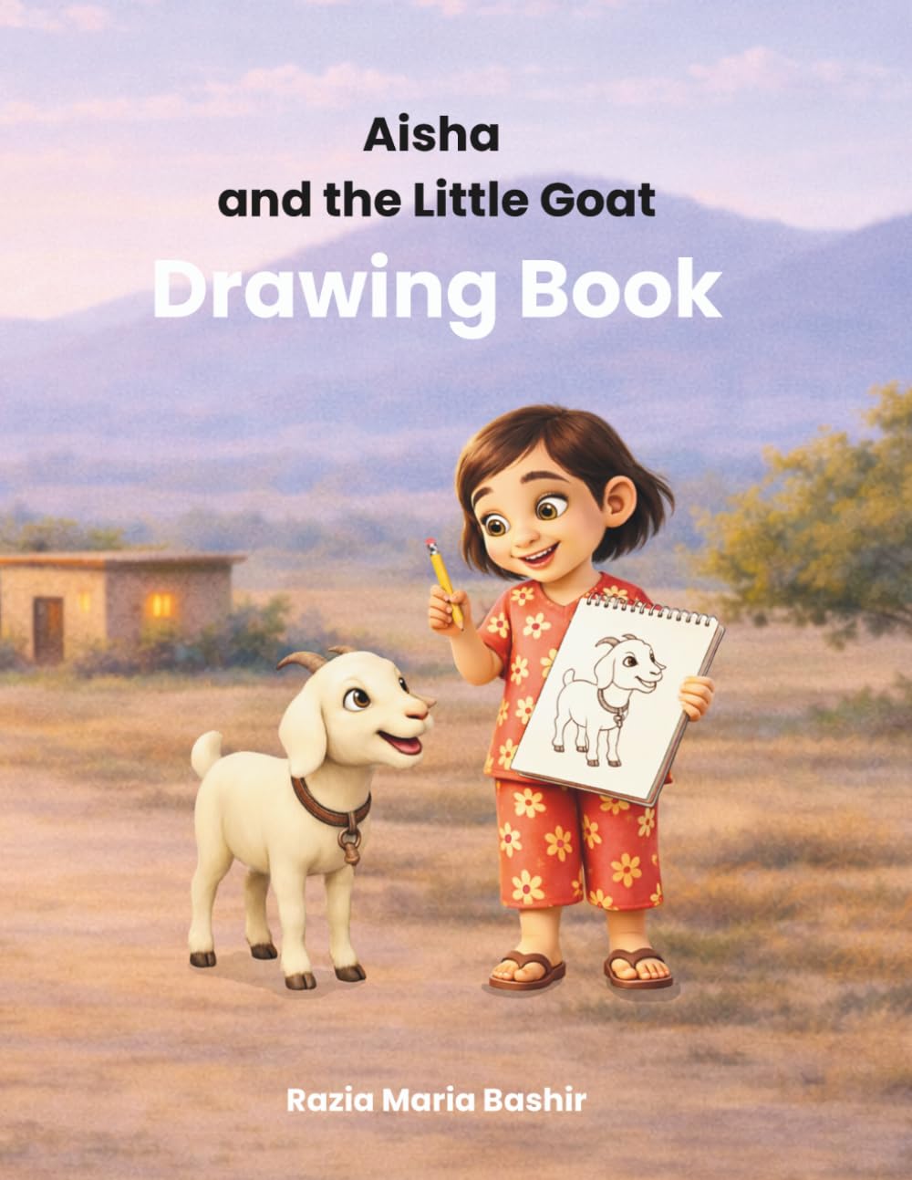 Aisha and the Little Goat Drawing Book