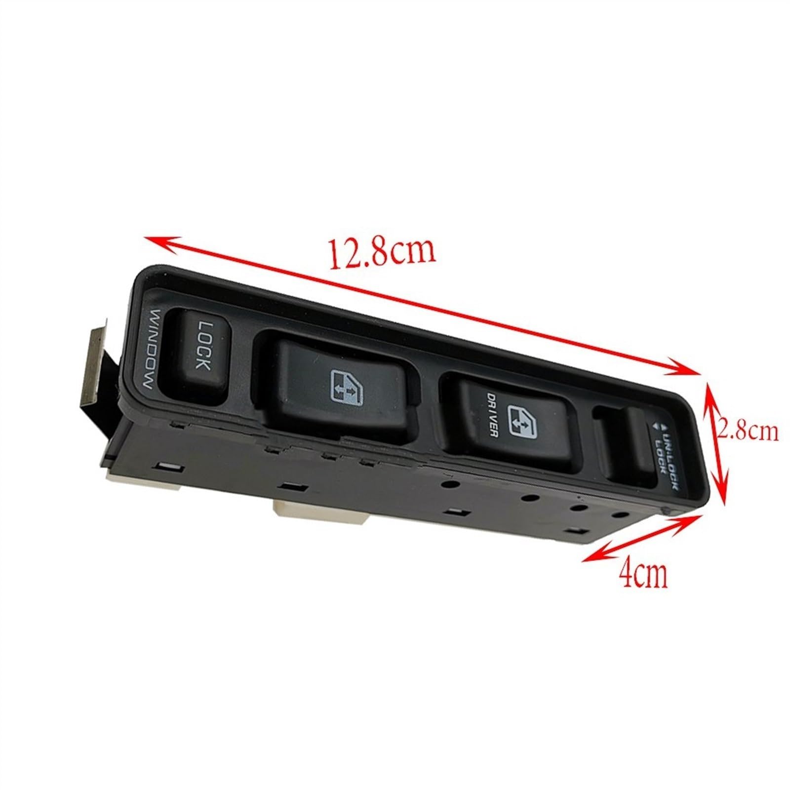 Elevador de interruptor de coche 37990 60A00 Interruptor de control ventana eléctrica Interruptores elevalunas automóvil para Suzuki para Vitara Escudo