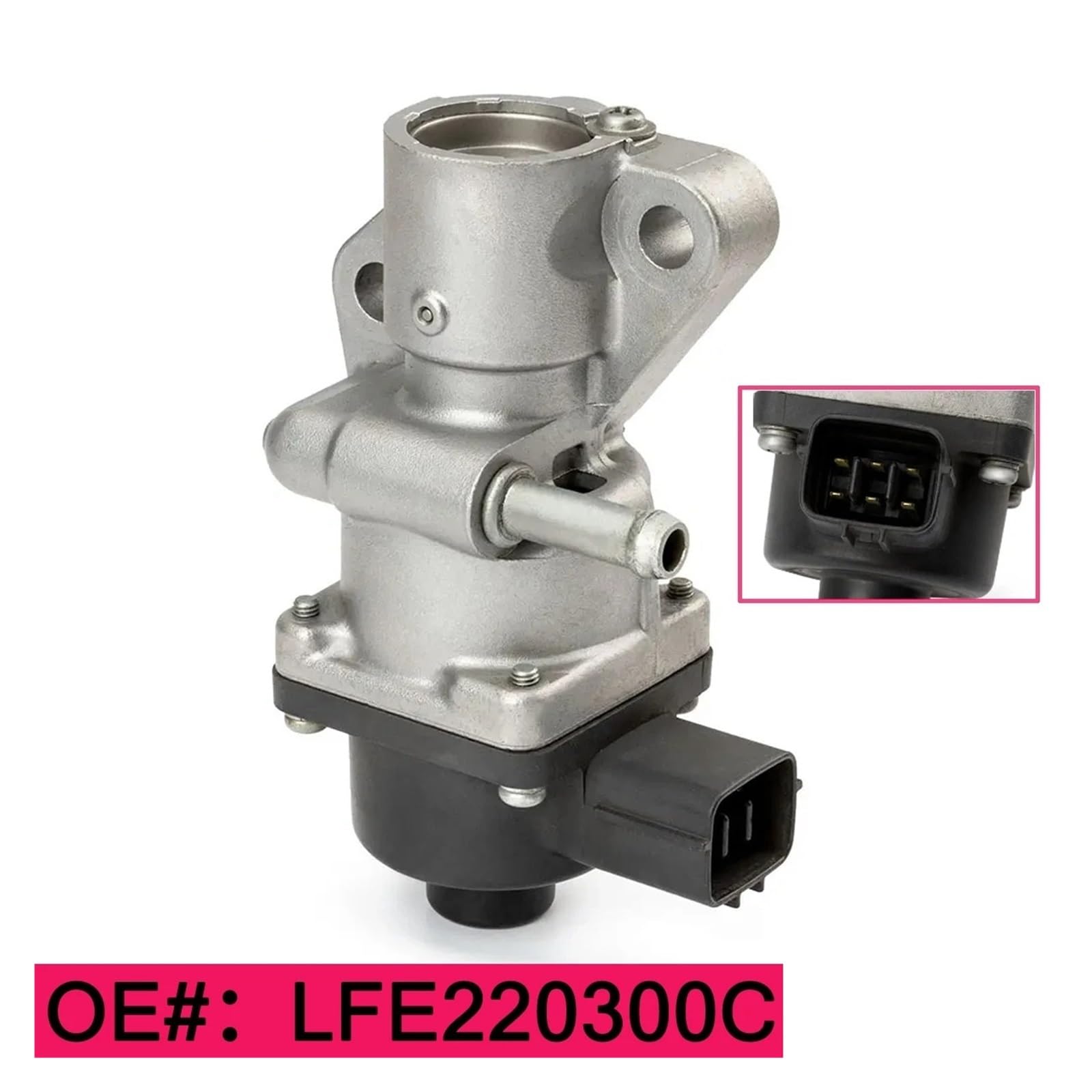 Valvola EGR Ricircolo Gas Scarico Per Il 2011-2014 Per Mazda 2 2006-2015 Per MX-5 LFE2-20-300A LFE2-20-300C Valvola EGR Valvola Di Controllo Dell'aria Al Minimo LFE220300A LFE220300C