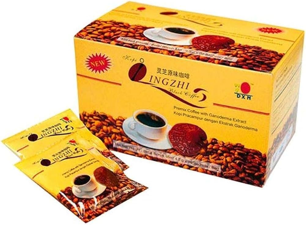 Lingzhi Black Coffee 2 in 1 with Ganoderma Extract (4.5gm x 20 satchets)