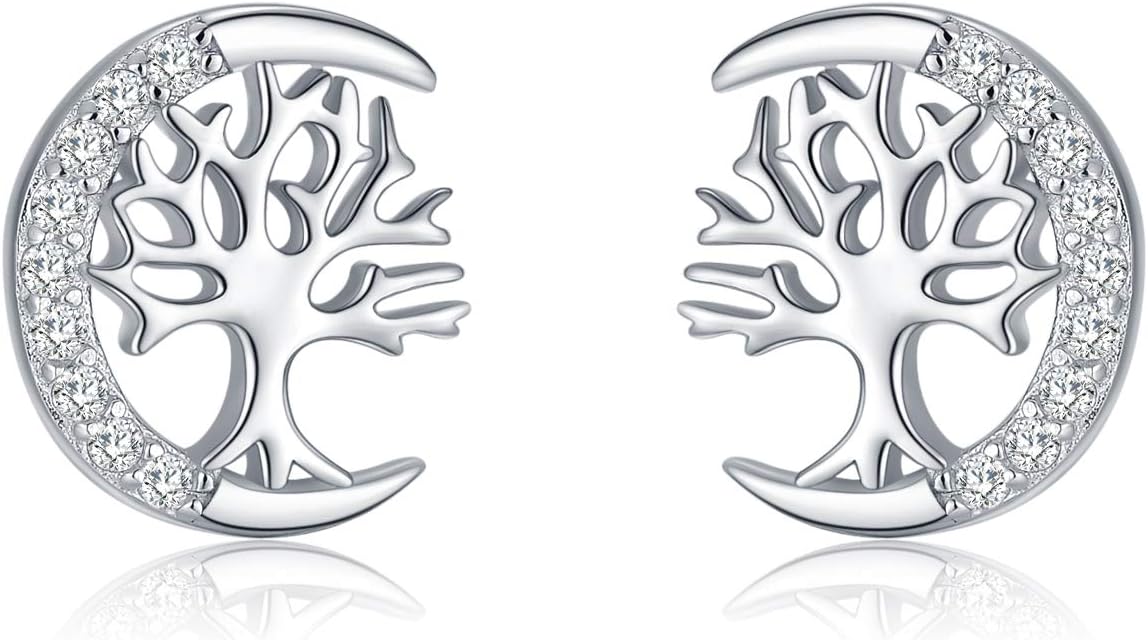 Tree of Life Stud Earrings