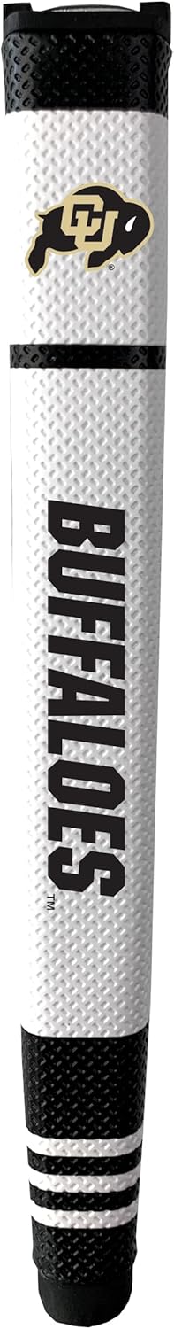 Team Golf NCAA Golf Putter Grip (Multi Colored) with Removable Ball Marker, Durable Wide Grip & Easy to Control