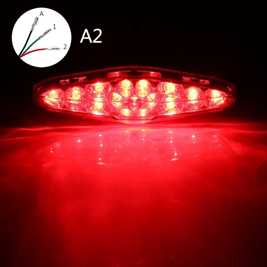 赤 テールライト Amazon.co.jp: オートバイ LED テールライト、テールランプ