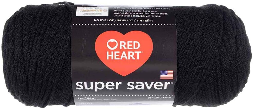Craft County Size 4 (Medium) 100% Acrylic Fiber Yarn – Variety of Color and Pattern Options – for Crochet, Knitting, and Weaving (Coffee)