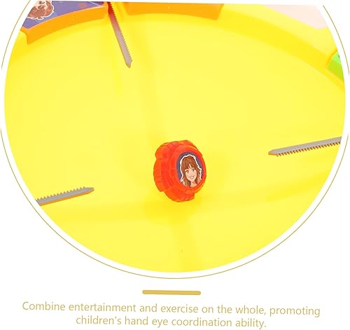 Sosoport Bright Design Gyro Toys Boys and Girls Gyro Toy Tops for Boys and Girls Wear-Resistant Material Fun and for Parties