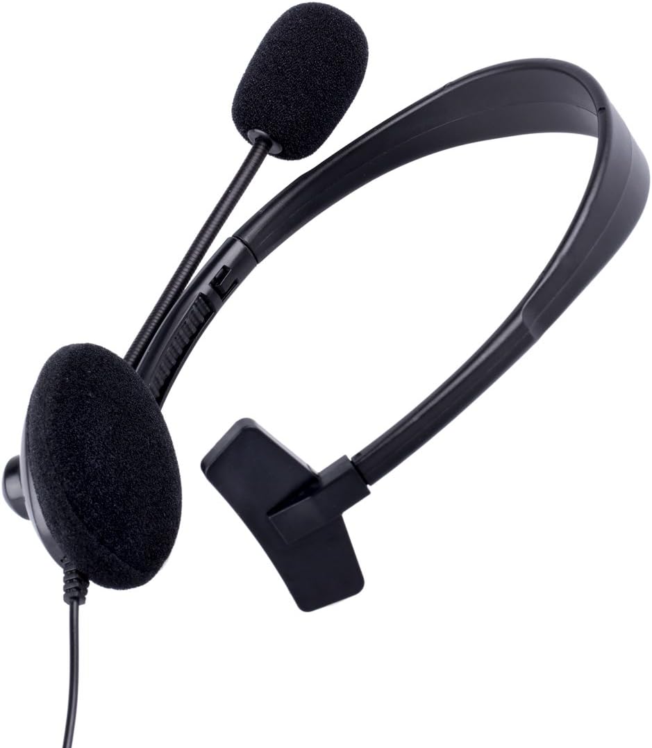 OSTENT Wired Headset Headphone Earphone Microphone for Sony PlayStation 4 PS4 Game