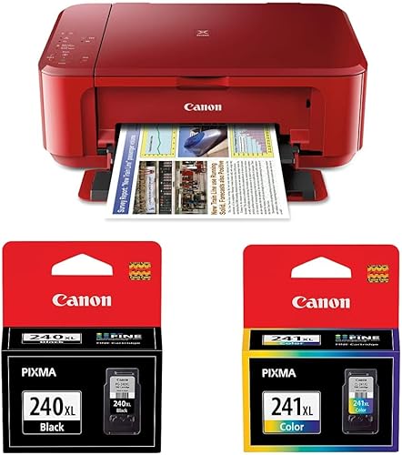 Miniatura 21 de Impresora color a inyección de tinta Canon PIXMA mg3620, inalámbrica, todo en uno, con impresión móvil y de tablet, color negro, Rojo Negro -,Blanco