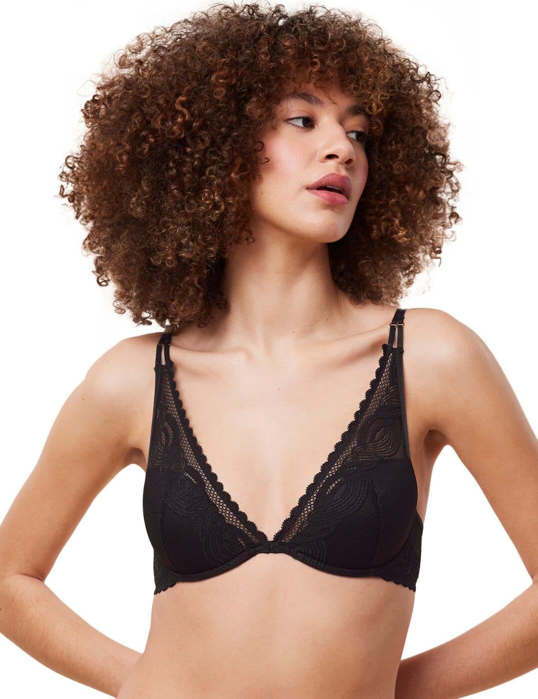 Triumph Women's Hypnotic Spotlight Wp Bra, Black, 32B