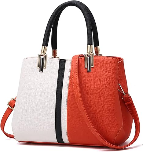 Miniatura 8 de PORRASSO Bolso de mujer Moda Top Handle Bolsos Señoras Tote Bolso de hombro Mujer Negro
