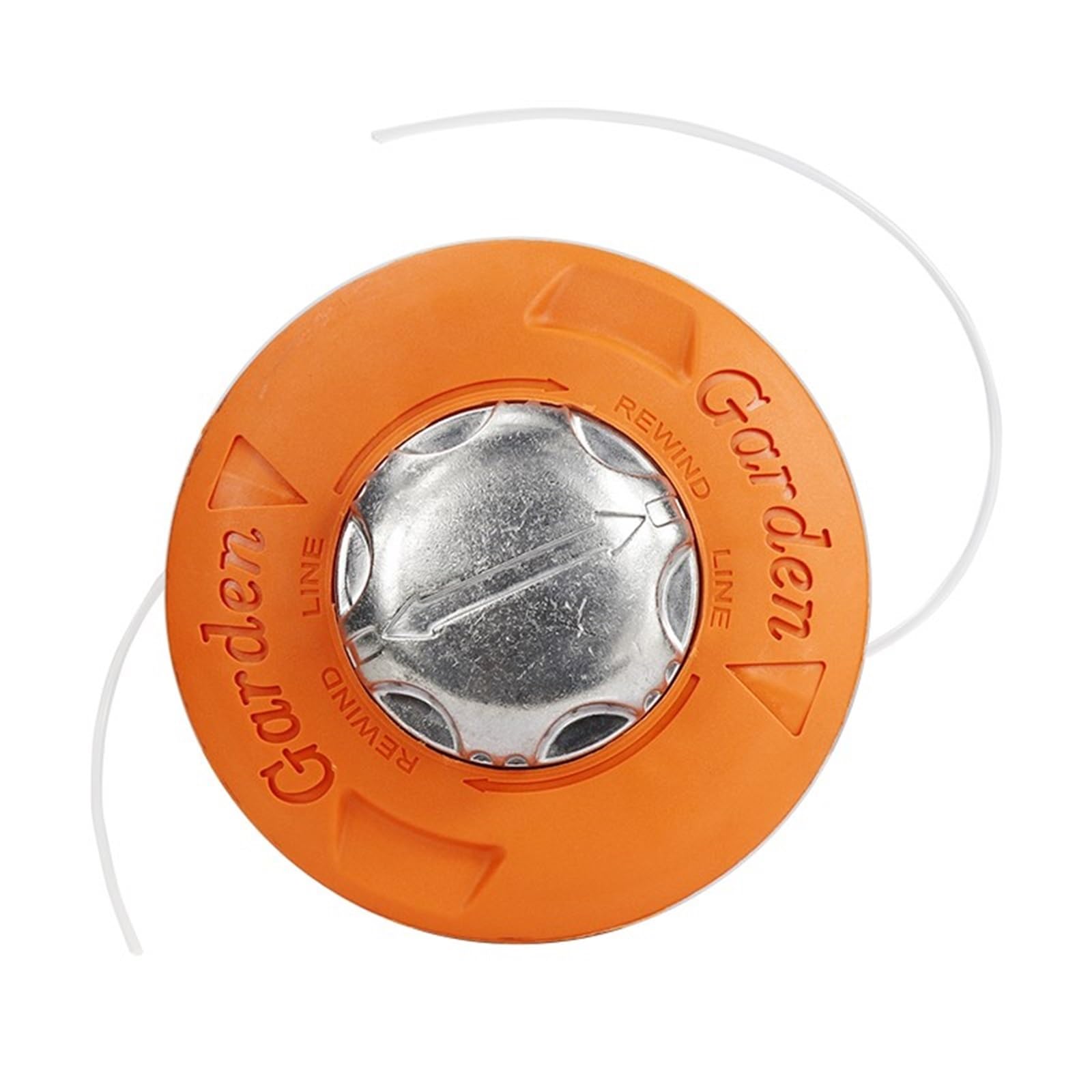 CMCP M10 - Cortacésped de nailon de aluminio con 2 líneas, cabezal de corte de hilo, sierra de hilo, cortacésped