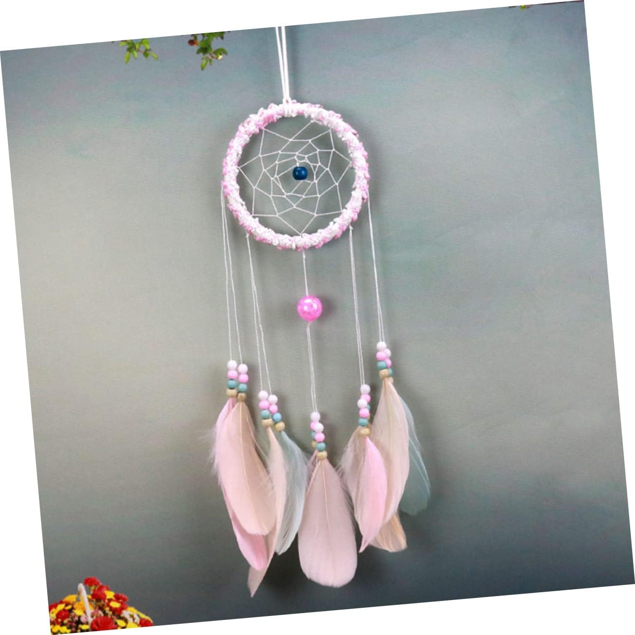 Cabilock 10pcs Dreamcatcher Ring Wrapping Circles DIY Dreamcatcher Materials Plastic Ring for Craft Accessories
