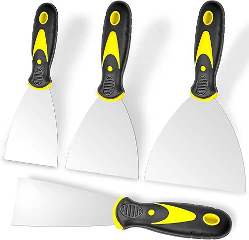 Putty Knife, 4Pcs Spackle Knife Set (2, 3, 4, 5