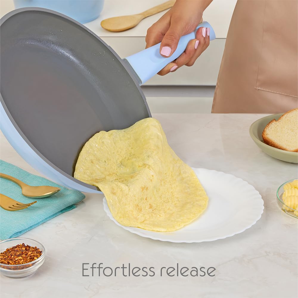 Borosil Vajra Fry Pan - Ceramic Non-Stick -8