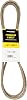 Maxpower 347525 Premium Belt Reinforced with Kevlar Fiber Cords, 12 x 82"