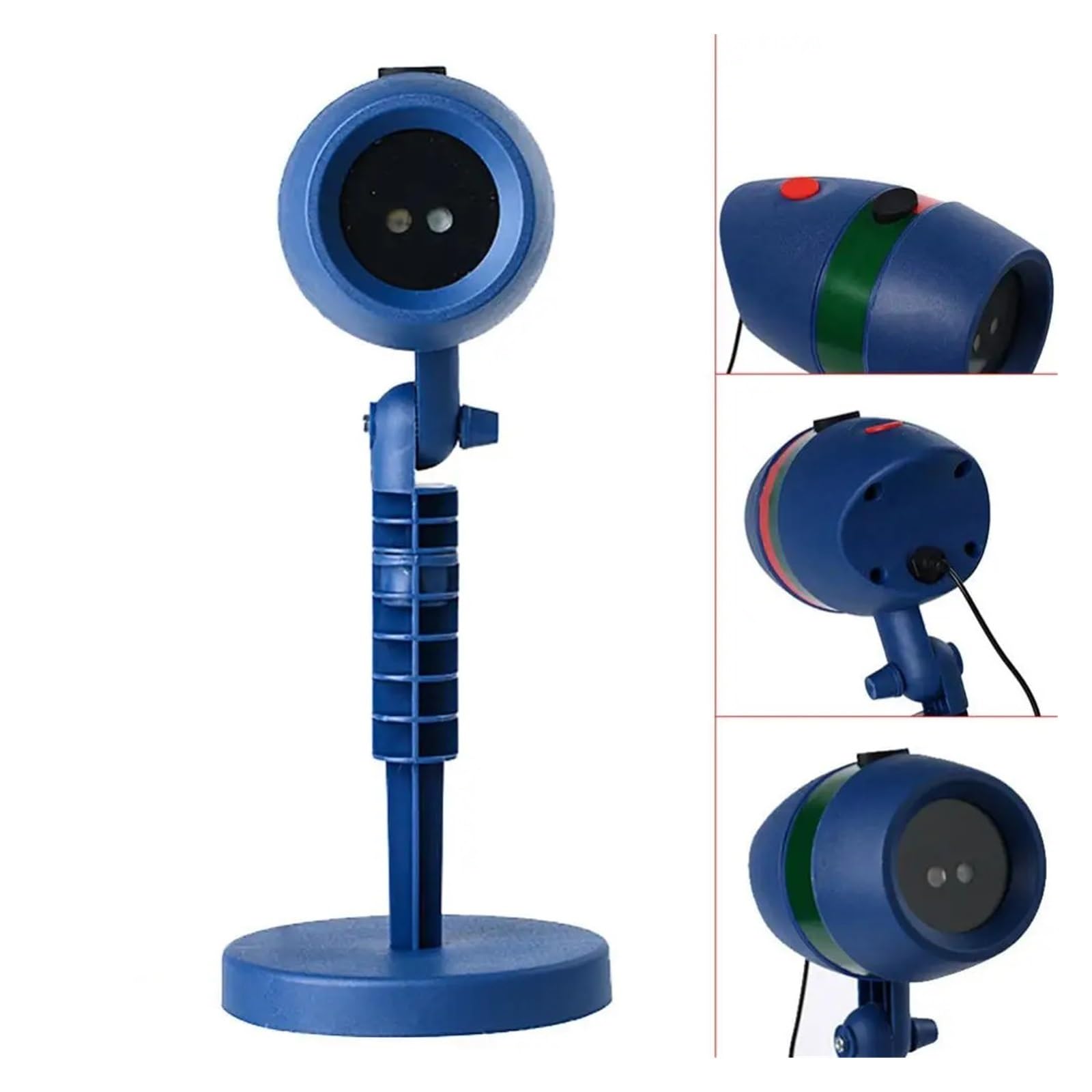 Projektor Światła Zewnętrzny, Dekoracja świąteczna Lampa trawnikowa Usb 1 szt. Lekka dekoracja wnętrz Przenośny reflektor zewnętrzny Kolorowa lampa Kreatywna Na Świąteczny Projektor Domowy Pokaz Świat