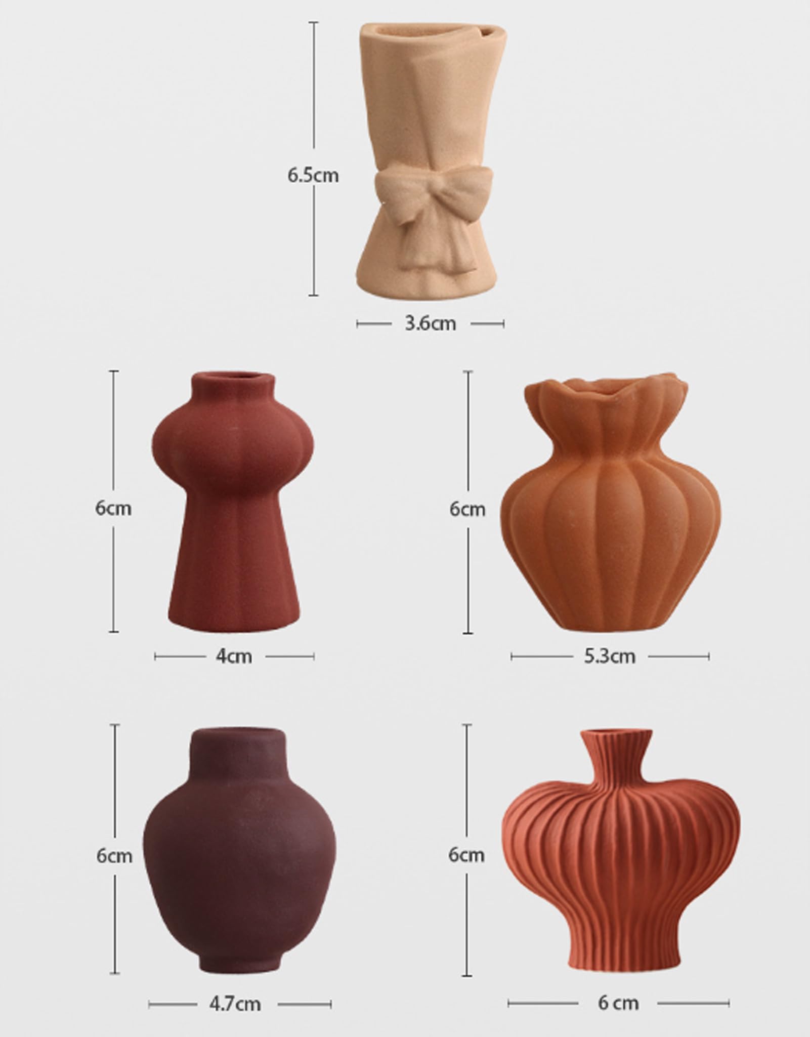 Mini-Kühlschrankmagnete aus Keramik, niedliche Pflanzenvase, Kühlschrankmagnet, verwendet für Kühlschrankmagnete, Küche und Büro, Dekoration