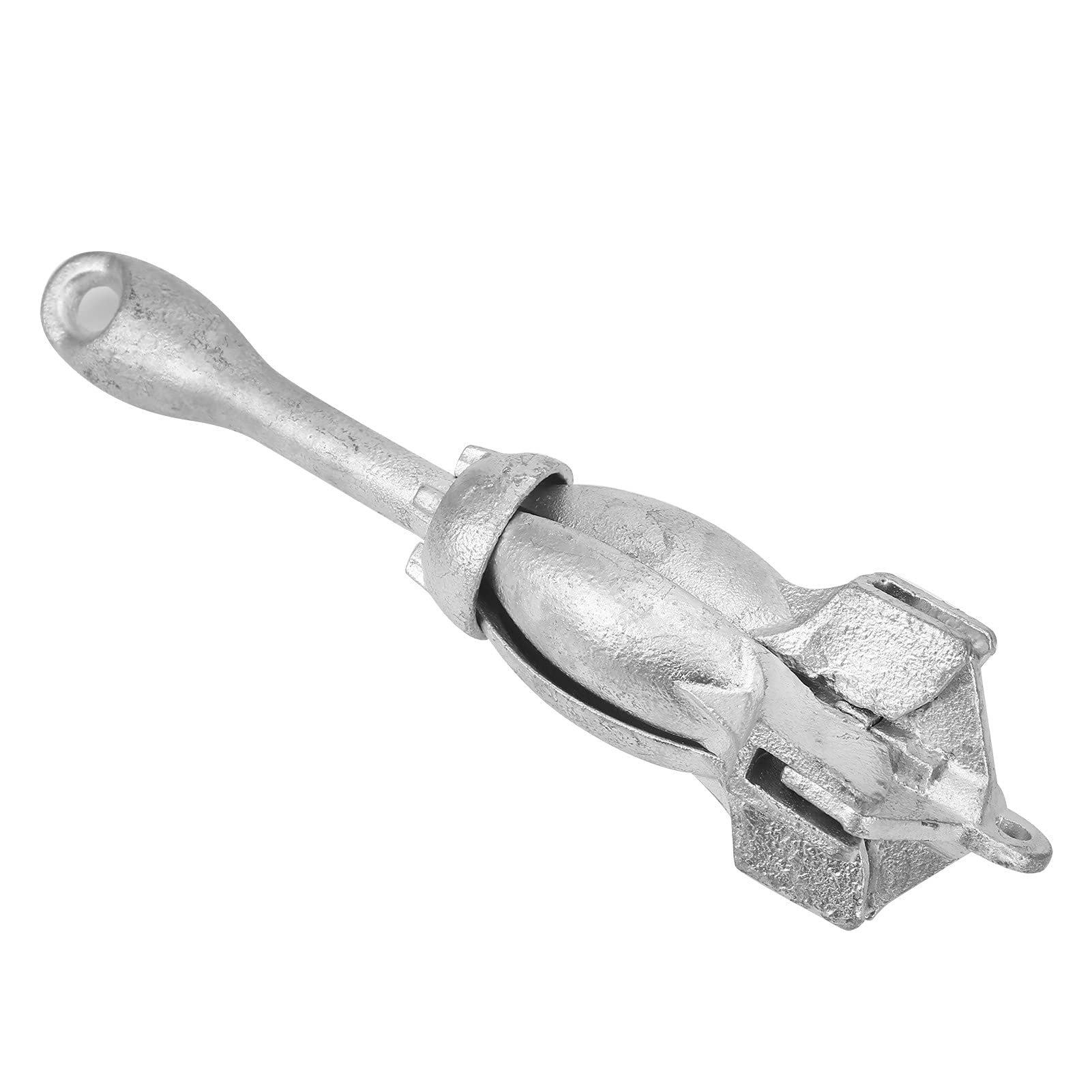 Tbest Accessoire de Matériel de Bateau à Grappin Pliant en Acier Inoxydable de 0,5 Kg pour Yacht Marin L Ancre de BateauLe Pliage Minimal Peut Espacer et Stocker pour économiser Votre Meilleure