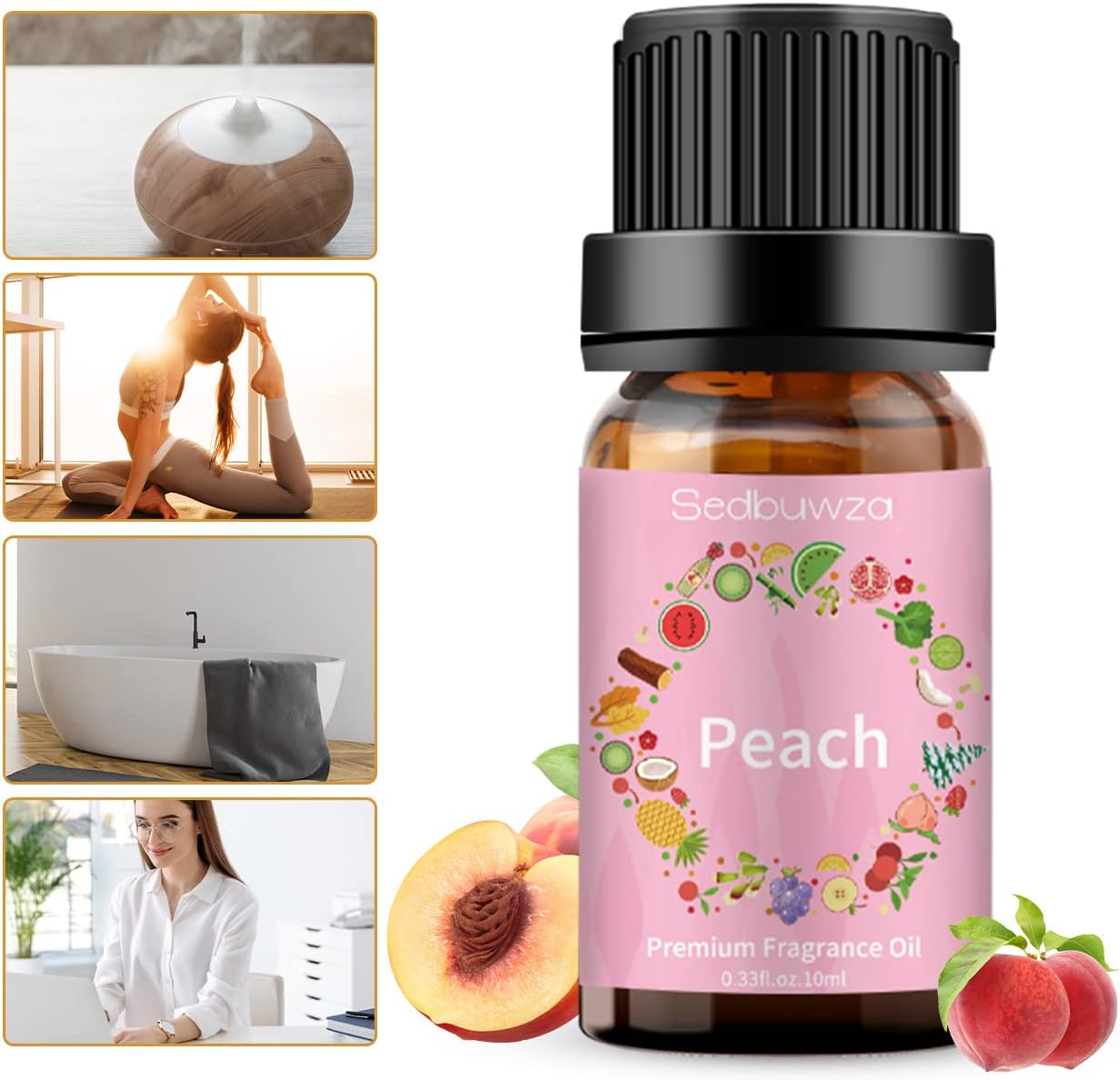 Peach Fragrance Oil 10ML Premium Grade Peach Essential