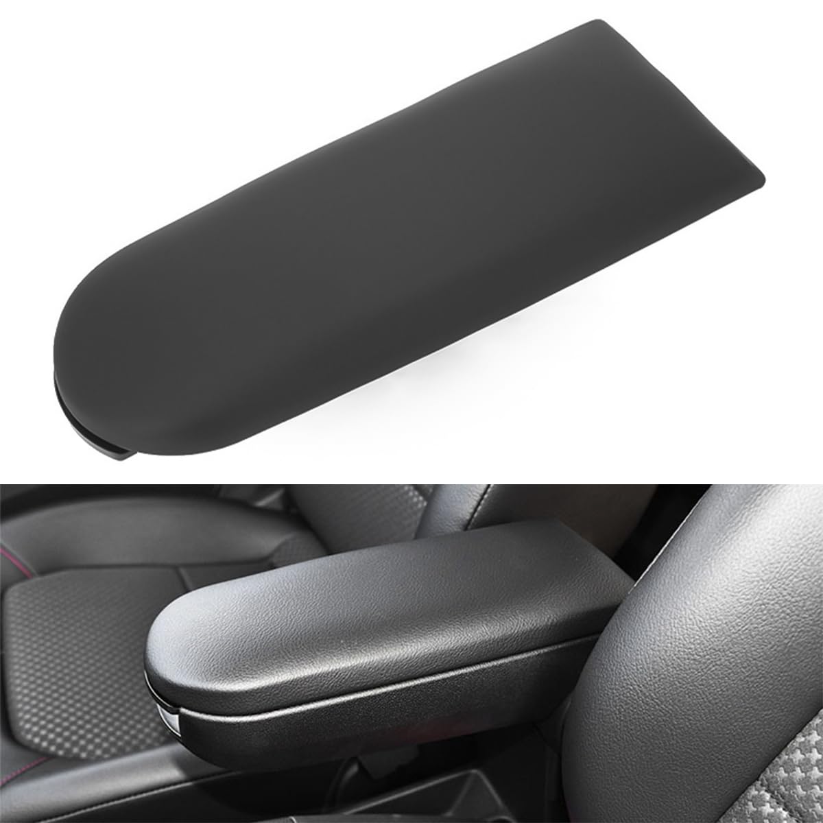 Tapa de la guantera del reposabrazos Central Compatible con los Modelos Volkswagen Golf 4, Passat B5, Bora, Polo, Jetta MK4 y Fabia.